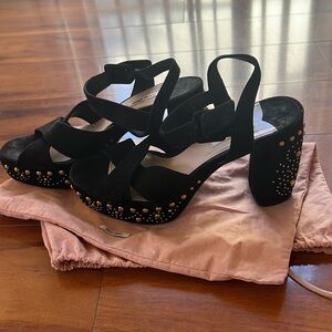 Miu miu platform heels